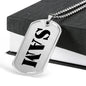 Sam - Luxury Dog Tag Necklace