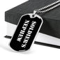 Soldier's Nephew v3 - Luxury Dog Tag Necklace