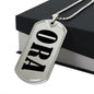 Ora v01 - Luxury Dog Tag Necklace