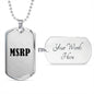 MSRP - Luxury Dog Tag Necklace