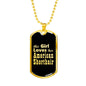 American Shorthair v2 - 18k Gold Finished Luxury Dog Tag Necklace
