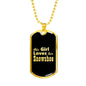 Snowshoe v2 - 18k Gold Finished Luxury Dog Tag Necklace