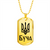 Bucha - 18k Gold Finished Luxury Dog Tag Necklace