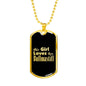 Bullmastiff v2 - 18k Gold Finished Luxury Dog Tag Necklace