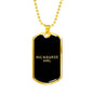 Milwaukee Girl v2 - 18k Gold Finished Luxury Dog Tag Necklace