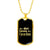Cavachon v2 - 18k Gold Finished Luxury Dog Tag Necklace