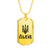 Lviv - 18k Gold Finished Luxury Dog Tag Necklace