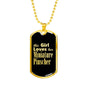 Miniature Pinscher v2 - 18k Gold Finished Luxury Dog Tag Necklace