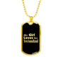 Newfoundland v2 - 18k Gold Finished Luxury Dog Tag Necklace