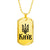 Kyiv - 18k Gold Finished Luxury Dog Tag Necklace