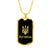 Luhansk v2 - 18k Gold Finished Luxury Dog Tag Necklace