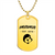 Mama, Est. 2015 - 18k Gold Finished Luxury Dog Tag Necklace