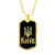 Kyiv v2 - 18k Gold Finished Luxury Dog Tag Necklace