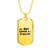 Affenpinscher - 18k Gold Finished Luxury Dog Tag Necklace