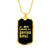 American Bobtail v2 - 18k Gold Finished Luxury Dog Tag Necklace