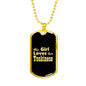 Tonkinese v2 - 18k Gold Finished Luxury Dog Tag Necklace