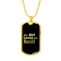 Mastiff v2 - 18k Gold Finished Luxury Dog Tag Necklace