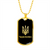 Chornobaivka v2 - 18k Gold Finished Luxury Dog Tag Necklace