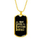 Kurilian Bobtail v2 - 18k Gold Finished Luxury Dog Tag Necklace