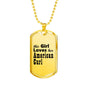 American Curl - 18k Gold Finished Luxury Dog Tag Necklace