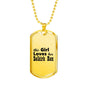 Selkirk Rex - 18k Gold Finished Luxury Dog Tag Necklace