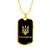 Hostomel v2 - 18k Gold Finished Luxury Dog Tag Necklace