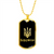 Berdiansk v2 - 18k Gold Finished Luxury Dog Tag Necklace