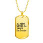 Smooth Fox Terrier - 18k Gold Finished Luxury Dog Tag Necklace