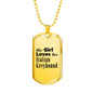 Italian Greyhound - 18k Gold Finished Luxury Dog Tag Necklace