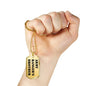 Army Ranger's Brother - 18k Gold Finished Luxury Dog Tag Necklace