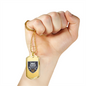 Special Operations Forces Command (Ukraine) - 18k Gold Finished Luxury Dog Tag Necklace