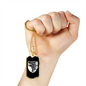 93rd Mechanized Brigade (Ukraine) v3 - 18k Gold Finished Luxury Dog Tag Necklace