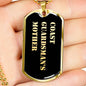 Coast Guardsman's Mother v2 - 18k Gold Finished Luxury Dog Tag Necklace