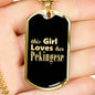 Pekingese v2 - 18k Gold Finished Luxury Dog Tag Necklace