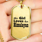 Himalayan - 18k Gold Finished Luxury Dog Tag Necklace
