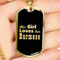 Burmese v2 - 18k Gold Finished Luxury Dog Tag Necklace