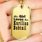 Kurilian Bobtail - 18k Gold Finished Luxury Dog Tag Necklace
