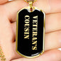 Veteran's Cousin v2 - 18k Gold Finished Luxury Dog Tag Necklace
