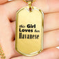 Havanese - 18k Gold Finished Luxury Dog Tag Necklace