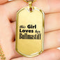 Bullmastiff - 18k Gold Finished Luxury Dog Tag Necklace