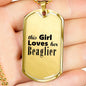 Beaglier - 18k Gold Finished Luxury Dog Tag Necklace