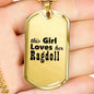 Ragdoll - 18k Gold Finished Luxury Dog Tag Necklace