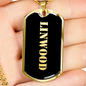 Linwood v2 - 18k Gold Finished Luxury Dog Tag Necklace