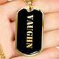 Vaughn v2 - 18k Gold Finished Luxury Dog Tag Necklace
