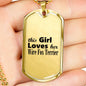 Wire Fox Terrier - 18k Gold Finished Luxury Dog Tag Necklace