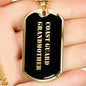 Coast Guard Grandmother v2 - 18k Gold Finished Luxury Dog Tag Necklace
