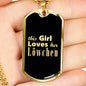 Löwchen v2 - 18k Gold Finished Luxury Dog Tag Necklace