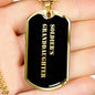 Soldier's Granddaughter v2 - 18k Gold Finished Luxury Dog Tag Necklace