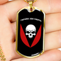 72nd Mechanized Brigade (Ukraine) v3 - 18k Gold Finished Luxury Dog Tag Necklace