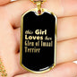 Glen of Imaal Terrier v2 - 18k Gold Finished Luxury Dog Tag Necklace